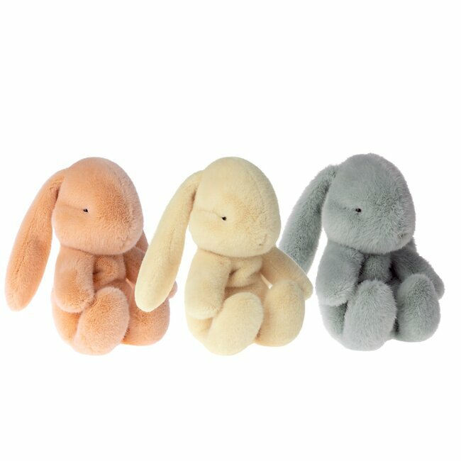 Maileg Peluche Bébé Lapin Baby Bunny Ruban Ocre