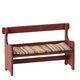 Banc en Bois pour Souris - Rouge