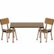 Ensemble Table et Chaises pour Souris - Dark Powder