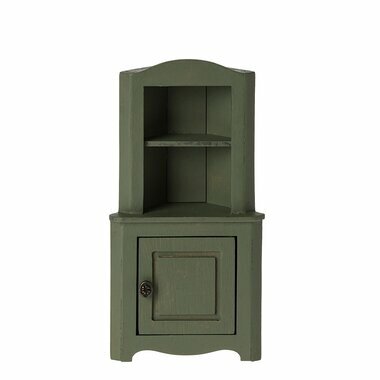 Mini Armoire d'Angle pour Souris - Vert foncé