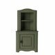 Mini Armoire d'Angle pour Souris - Vert foncé