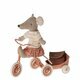 Souris Grande Soeur Tricycle - Corail