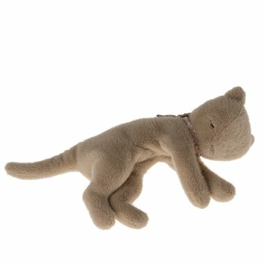 Peluche Chaton - Crème Pêche