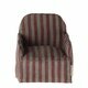 Fauteuil pour Souris - Rayures Rouges