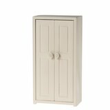 Armoire Miniature en Bois pour Souris - Crème