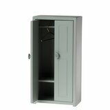 Armoire Miniature en Bois pour Souris - Bleu Soft