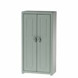 Armoire Miniature en Bois pour Souris - Bleu Soft