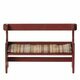 Banc en Bois pour Souris - Rouge