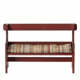 Banc en Bois pour Souris - Rouge