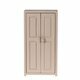 Armoire Miniature en Bois pour Souris - Rose Clair