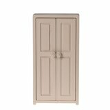 Armoire Miniature en Bois pour Souris - Rose Clair