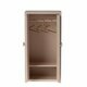 Armoire Miniature en Bois pour Souris - Rose Clair